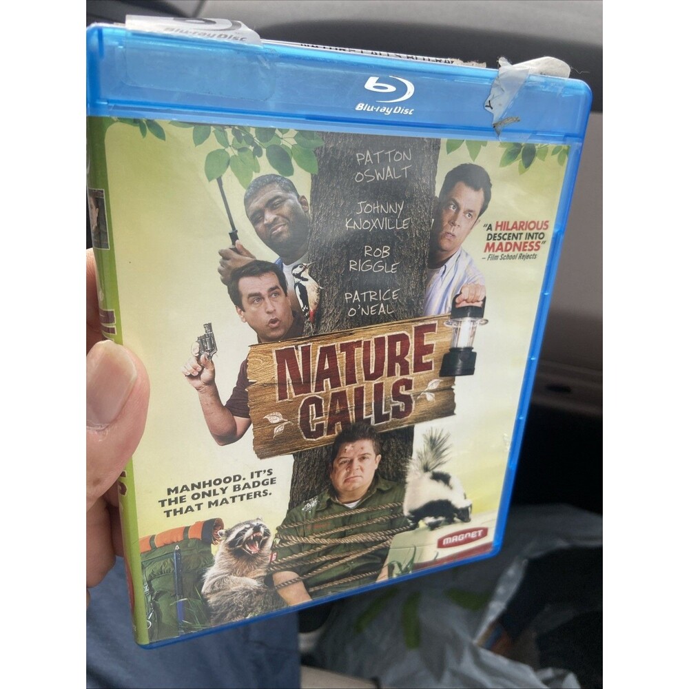 Nature Calls - Blue Ray Disc Comedy Johnny Knoxville